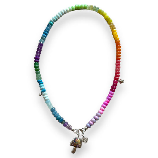 Neon Rainbow Necklace