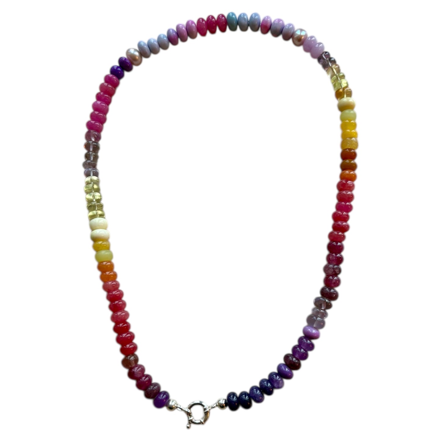 Purple Sun Necklace