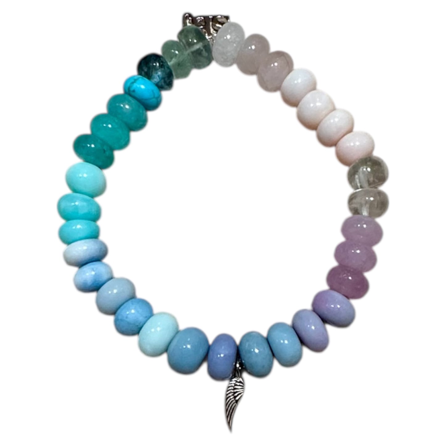 Feather Powder Stretch Bracelet
