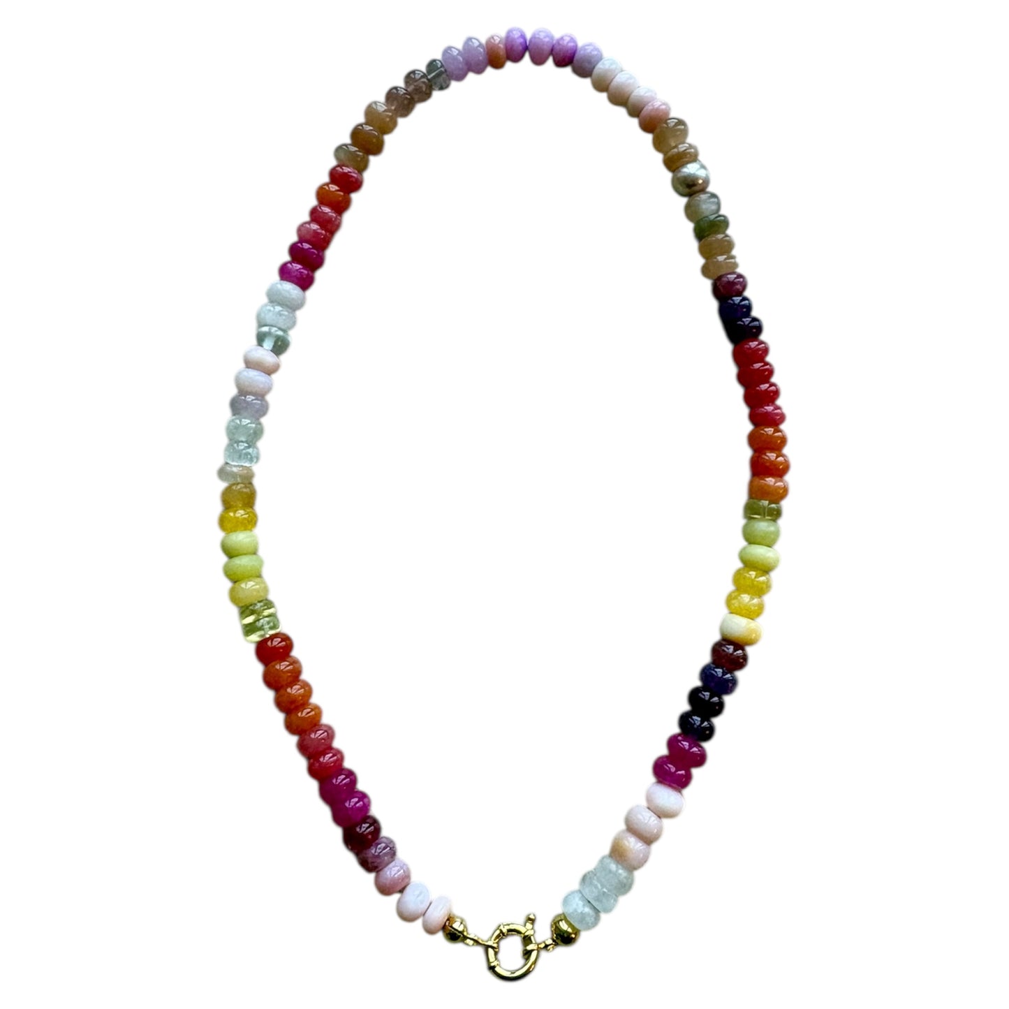 Pink Sun Necklace